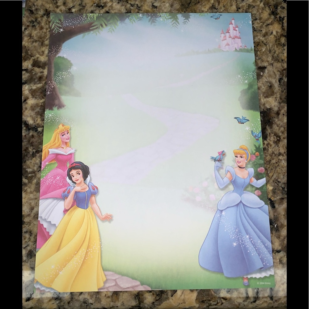 Disney Princess paper - scrapbook paper